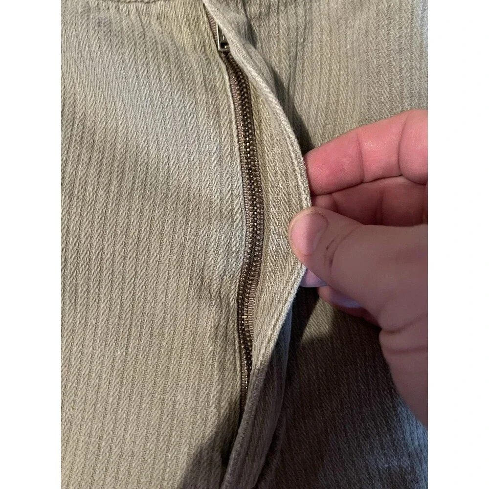 VTG Chaps Ralph Lauren Boy Scout Tag Corduroy Field Pants Flap Pocket 35x30
